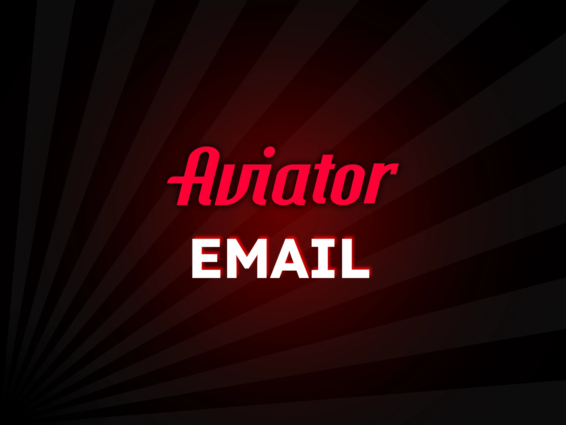 Email us with Aviator inquiries that include attachments.